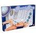 Set vibrator transparent - 9 piese 