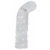 Set vibrator transparent - 9 piese 