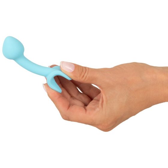 Cuties Mini Butt Plug - dildo anal de silicon - albastru (2,6 cm)