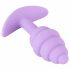 Plug anal mini Cuties din silicon - mov (2,8 cm) 