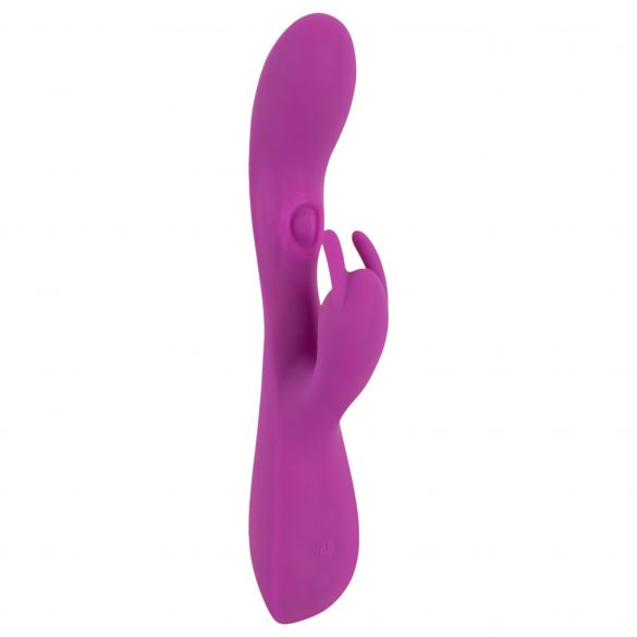 Vibrator Javida Thumping Rabbit cu 3 motoare și stimulator clitoridian - violet 