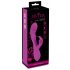 Vibrator Javida Thumping Rabbit cu 3 motoare și stimulator clitoridian - violet 