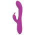 Vibrator Javida Thumping Rabbit cu 3 motoare și stimulator clitoridian - violet 