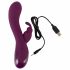 Vibrator SMILE – cu acumulator și 3 motoare, pentru clitoris (mov) 