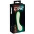 You2Toys Glow in the dark - vibrator fluorescent pentru punctul G (alb) 