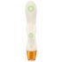 You2Toys Vibrator cu clitoris în lumină fosforescentă (alb) 