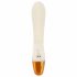 You2Toys Vibrator cu clitoris în lumină fosforescentă (alb) 