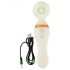 You2Toys Glow in the dark - vibrator de masaj (alb)