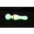 You2Toys Vibrator fluorescent care strălucește în întuneric (alb) 