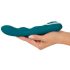 Vibrator rotativ pentru punctul G, rezistent la apă, cu acumulator - SMILE (verde) 