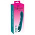 Vibrator rotativ pentru punctul G, rezistent la apă, cu acumulator - SMILE (verde) 