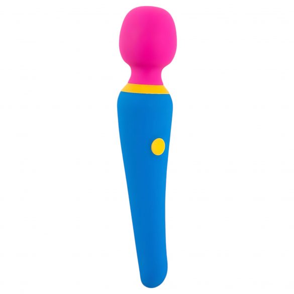 You2Toys - vibrator masaj colorat, rezistent la apă și reîncărcabil 