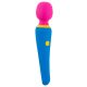 You2Toys - vibrator masaj colorat, rezistent la apă și reîncărcabil 