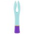 You2Toys bunt. - vibrator dublu cu acumulator, impermeabil, multicolor