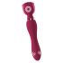 You2Toys Rosenrot - vibrator cu masaj în formă de trandafir (roșu) 