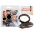 You2Toys - Inel vibrator din silicon pur - negru 