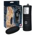 You2Toys - Ou vibrator negru din catifea 