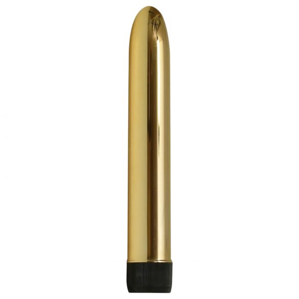 You2Toys - Vibrator cu strălucire metalică - culoare aurie 