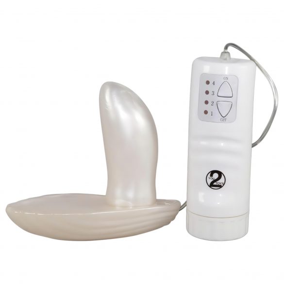 You2Toys - Stridie - vibrator ce se poate atasa (alb) 