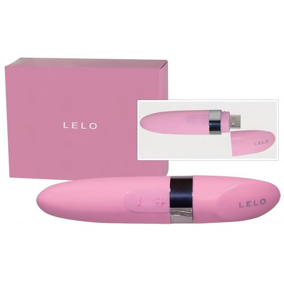 LELO Mia 2 - vibrator de buze pentru călătorii (roz pal)