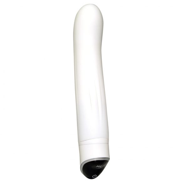 ZÂMBET Easy - vibrator curbat (alb)