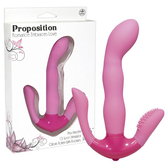 Propunere - vibrator triplu plăcere 