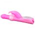 Vibrator cu bile Pearls Rabbit - roz 