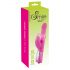 SMILE Pearly Rabbit - vibrator cu bile de mărgele (roz)