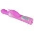 Vibrator cu bile Pearls Rabbit - roz 