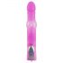 Vibrator cu bile Pearls Rabbit - roz 