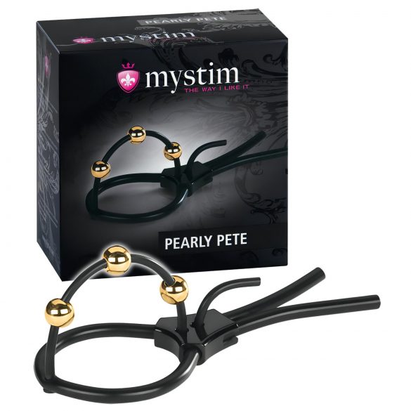 Mystim Pearly Pete - stimulator electric pentru gland 