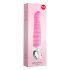 Vibrator G-punct cu nervuri, rezistent la apă, fără fir - Fun Factory G5 (roz) 