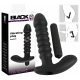 Vibrator Black Velvet cu pliuri - mediu (negru) 