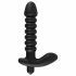 Vibrator Black Velvet cu pliuri - mediu (negru) 