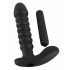 Vibrator Black Velvet cu pliuri - mediu (negru) 