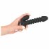 Vibrator Black Velvet cu pliuri - mediu (negru) 