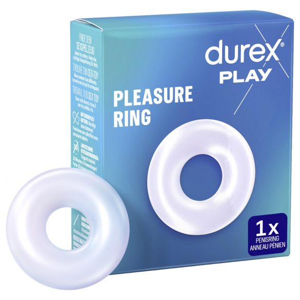 Inel pentru plăcere Durex - inel penian (transparent)