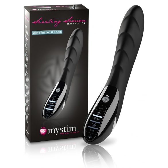 mystim Black Edition Sizzling Simon - vibrator electro-stimulator