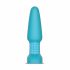 b-Vibe - vibrator anal rotativ cu perle, reîncărcabil (turcoaz) 