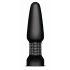 Vibrator anal cu perle rotative și acumulator b-Vibe (negru) 