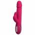 Vibe Couture Rabbit Skater - Vibrator cu funcție de împingere (roz) 