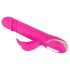 Vibe Couture Rabbit Skater - Vibrator cu funcție de împingere (roz) 