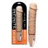 Infinity Desire - Vibrator din silicon cu 10 ritmuri (natural) 