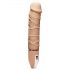 Infinity Desire - Vibrator din silicon cu 10 ritmuri (natural) 