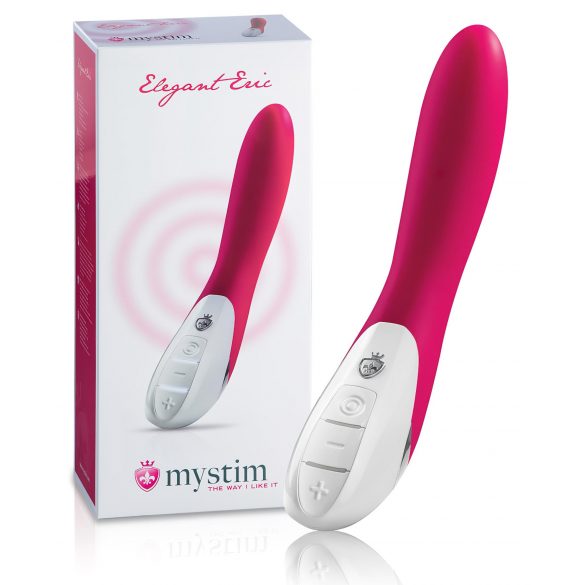 Mystim Elegant Eric - vibrator cu două motoare (roz) 