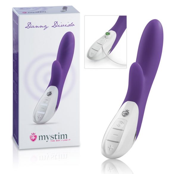 mystim Danny Divido - vibrator stimulator de clitoris (mov)