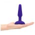 b-Vibe Trio - Vibrator anal cu 3 motoare (mov)