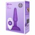 b-Vibe trio - vibrator anal cu 3 motoare (mov) 