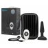 b-Vibe Trio - Vibrator anal cu 3 motoare (negru)