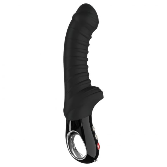 Fun Factory Tiger G5 - vibrator G-spot cu striații, rezistent la apă (negru)